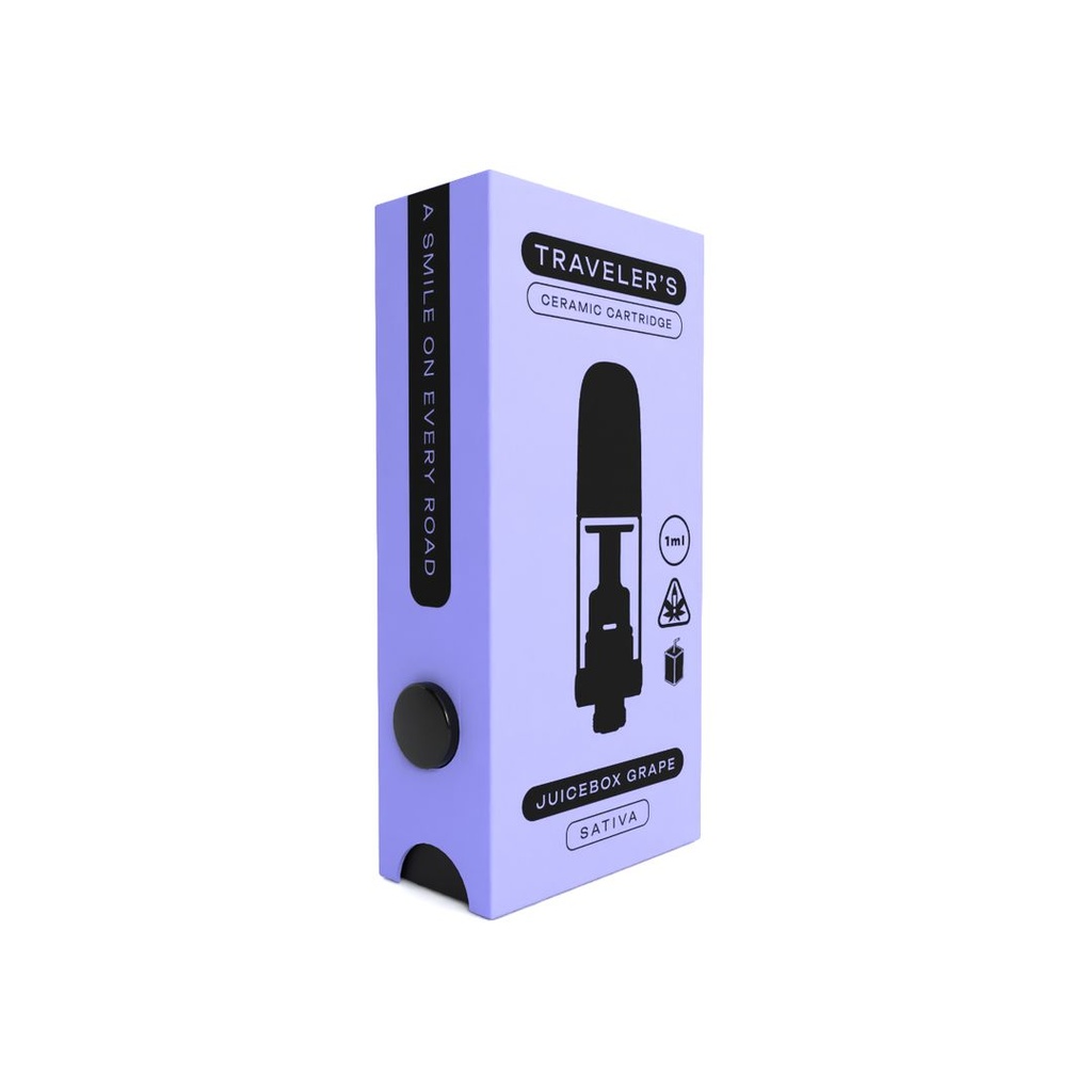 Traveler’s® Ceramic Vape Cartridges 1ml - Apple Sauce (Hybrid)