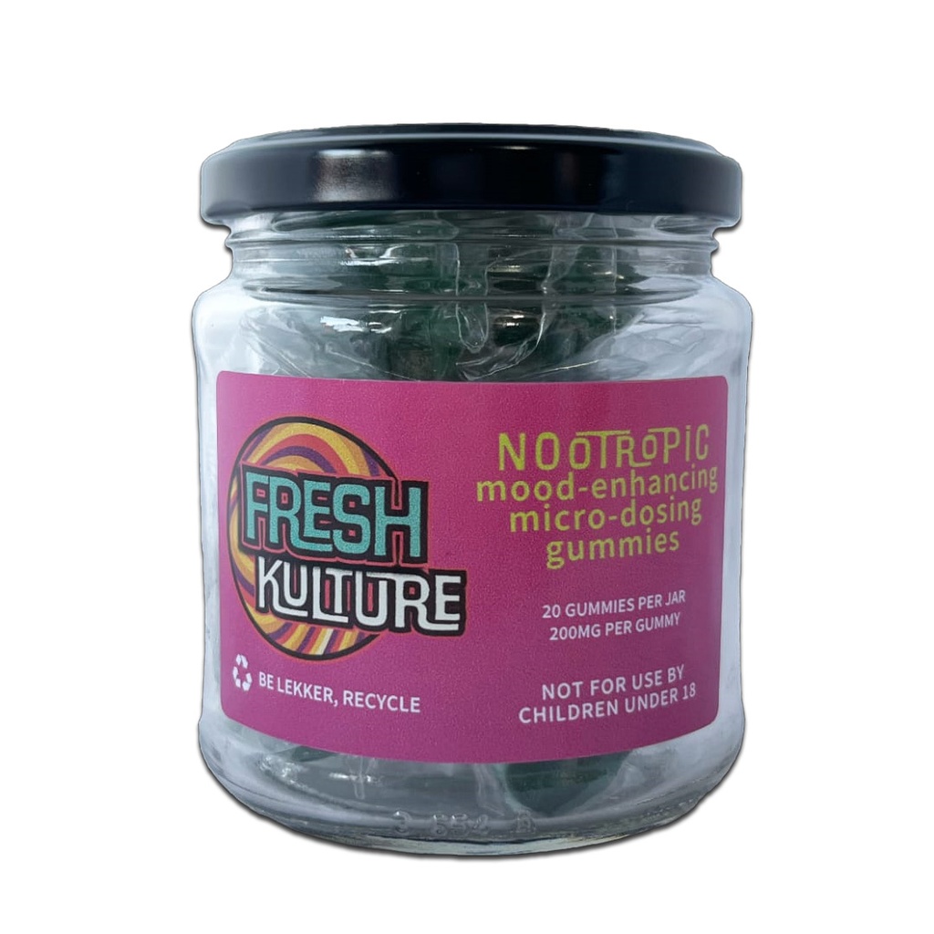 Trippy Nootropic Microdosing Gummies HERO Jar 4000mg (20x200mg)