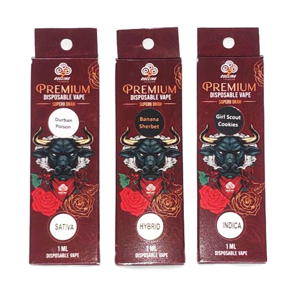 Rolling Thunder Disposable Vape 1ml - Mimosa (Indica)