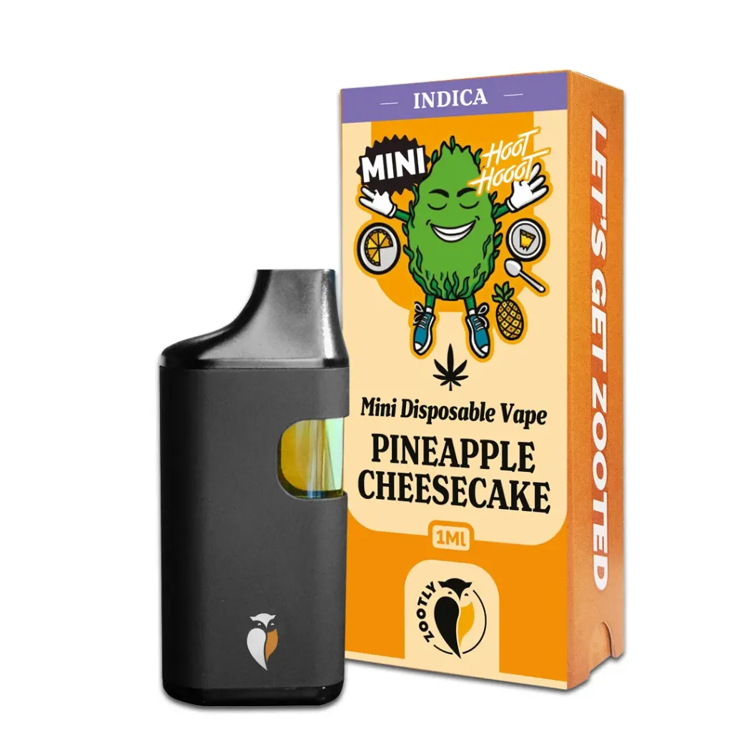 Mini Disposable Vape 1ml - Pineapple Cheesecake (Indica)