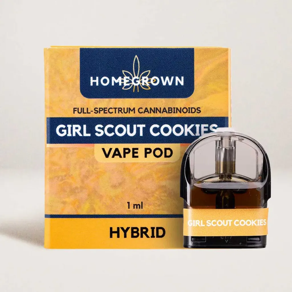 THC Vape Pod 1ml - Girl Scout Cookies (Hybrid)