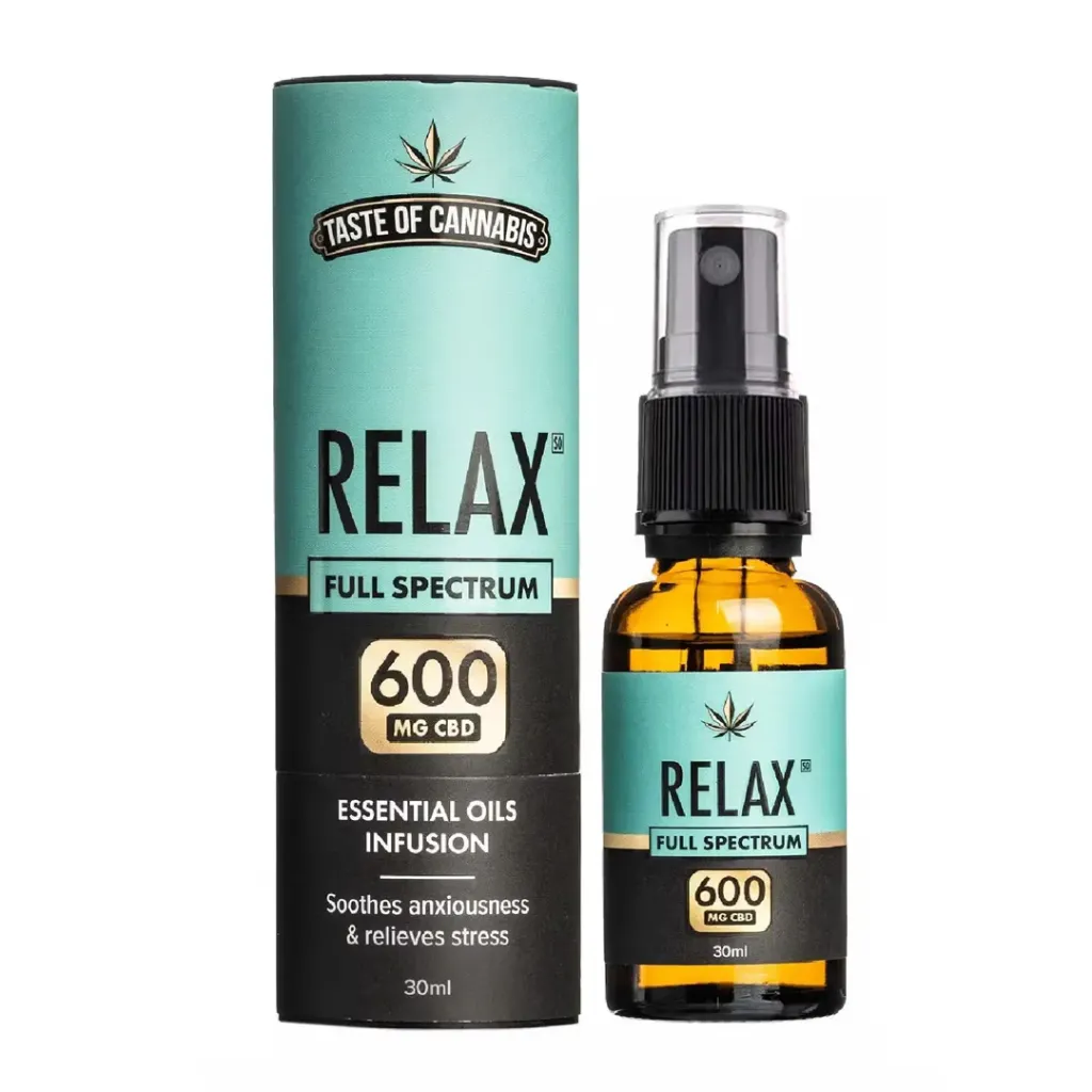 Relax - 600mg Full Spectrum CBD Oil 30ml